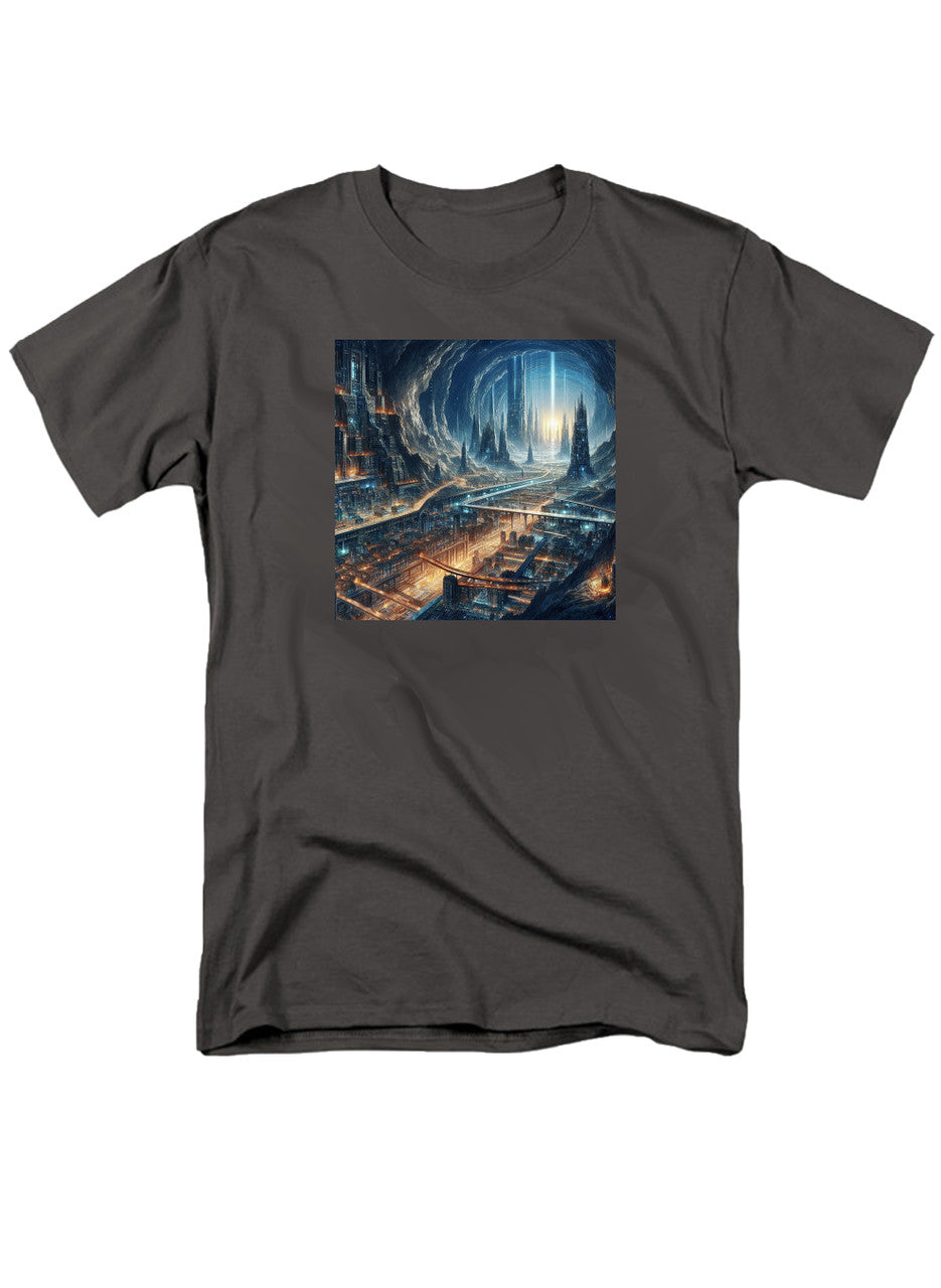 Charcoal Underground City T-Shirt