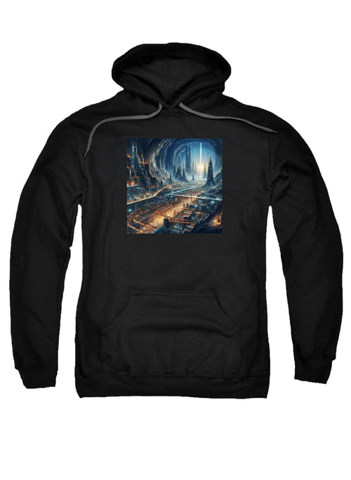 Black Underground City Hoodie