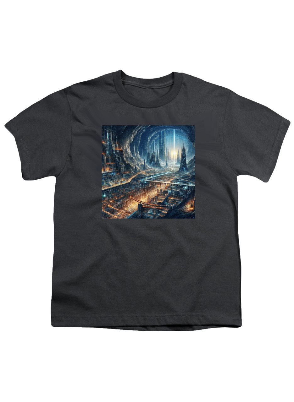 Charcoal Underground City Youth/Toddler T-Shirt