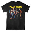 Black Village People t-shirt featuring a Live and Sleazy design