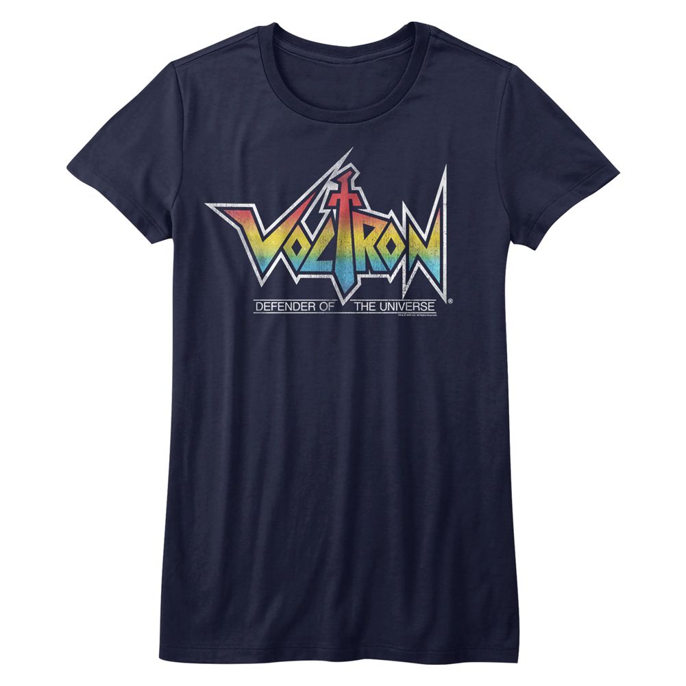 Voltron Ladies T-Shirt - Rainbow Logo