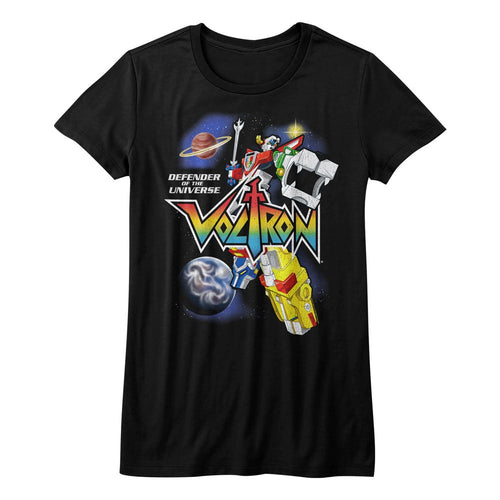 Voltron Ladies T-Shirt - In Space