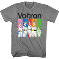Graphite Voltron t-shirt featuring a Color Blocks design