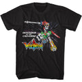 Black Voltron t-shirt featuring a Speed of Light design