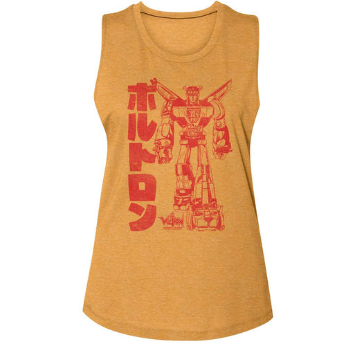 Voltron Ladies Muscle Tank - Katakana