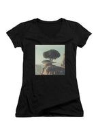 Black Vantage Point Juniors V-Neck T-Shirt