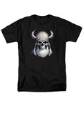 Black Viking Skull T-Shirt