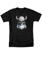 Black Viking Skull T-Shirt