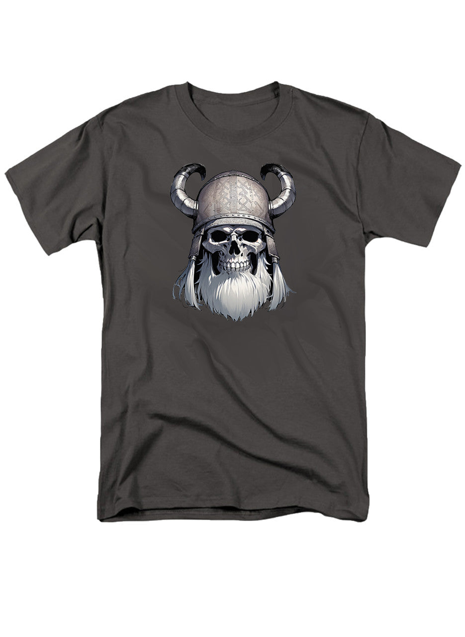 Charcoal Viking Skull T-Shirt