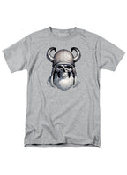 Gray Viking Skull T-Shirt