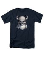 Navy Viking Skull T-Shirt