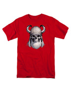 Red Viking Skull T-Shirt
