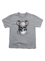 Gray Viking Skull Youth/Toddler T-Shirt