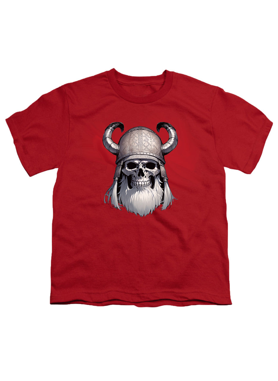 Red Viking Skull Youth/Toddler T-Shirt