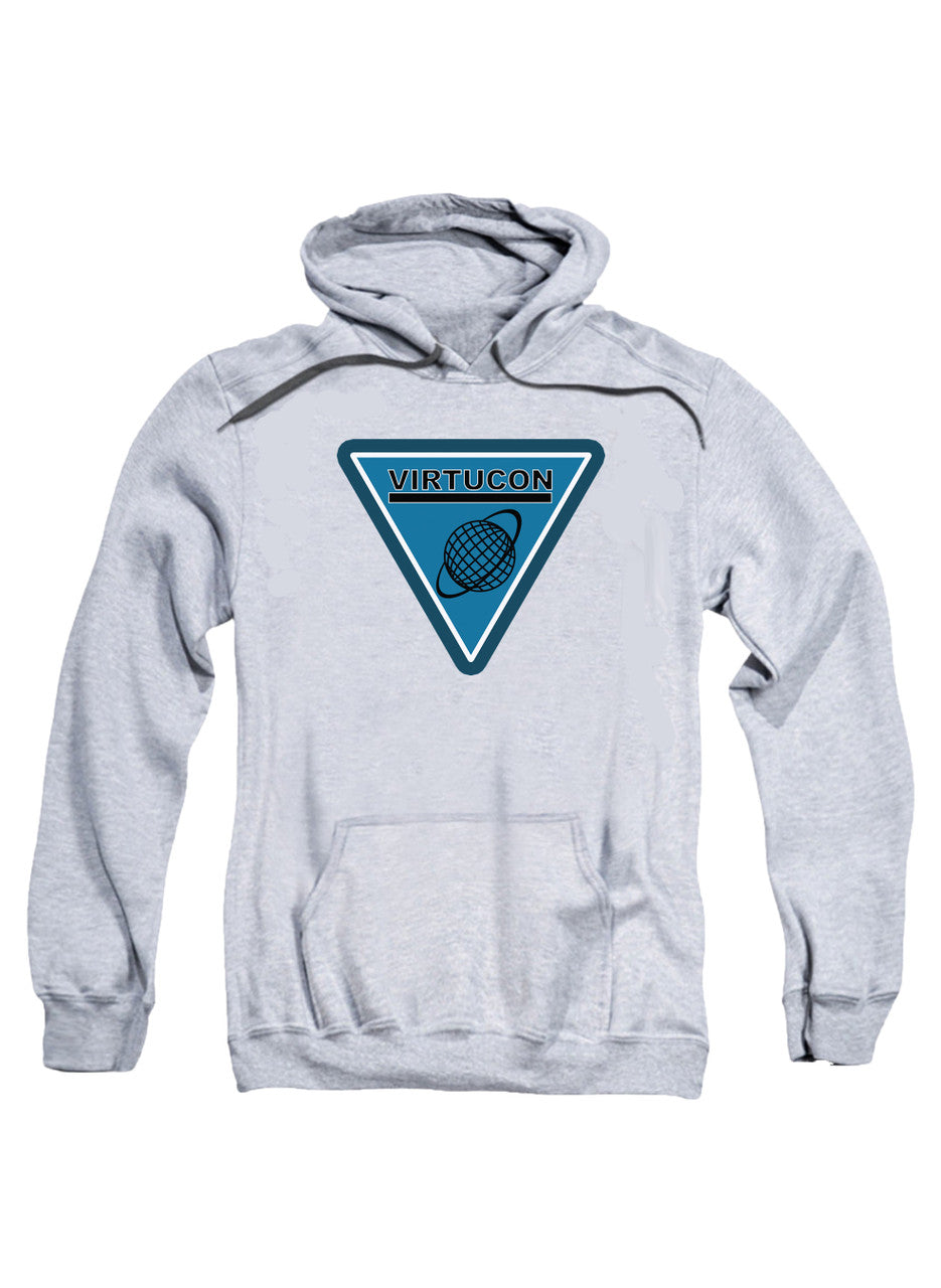 Gray Virtucon Logo Hoodie
