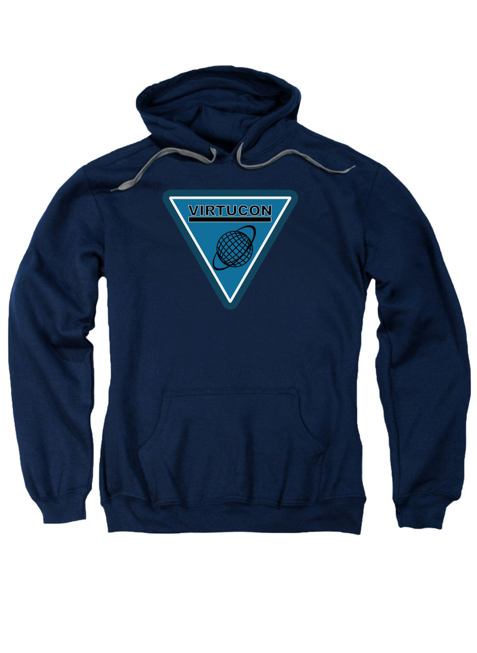 Navy Virtucon Logo Hoodie