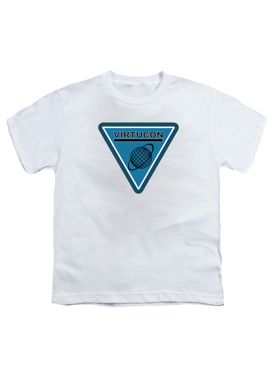 White Virtucon Logo Youth/Toddler T-Shirt