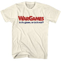 Natural WarGames t-shirt featuring a Is It a Game design