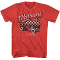 Heather Red Warrant t-shirt featuring a Garage design