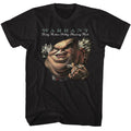 Black Warrant t-shirt featuring a DRFSR design