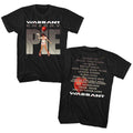 Black Warrant t-shirt featuring a Cherry Pie Album design