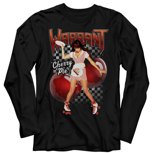 Warrant Long Sleeve T-Shirt - Cherry Pie Cover