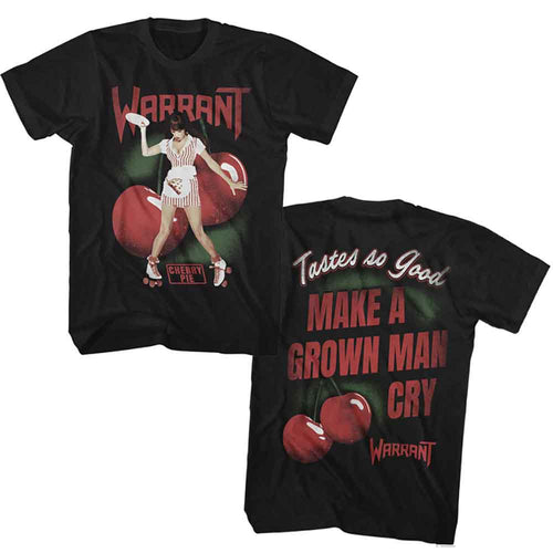 Black Warrant t-shirt featuring a Tastes So Good design