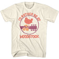 Natural Woodstock t-shirt featuring a I'd Rather Be design