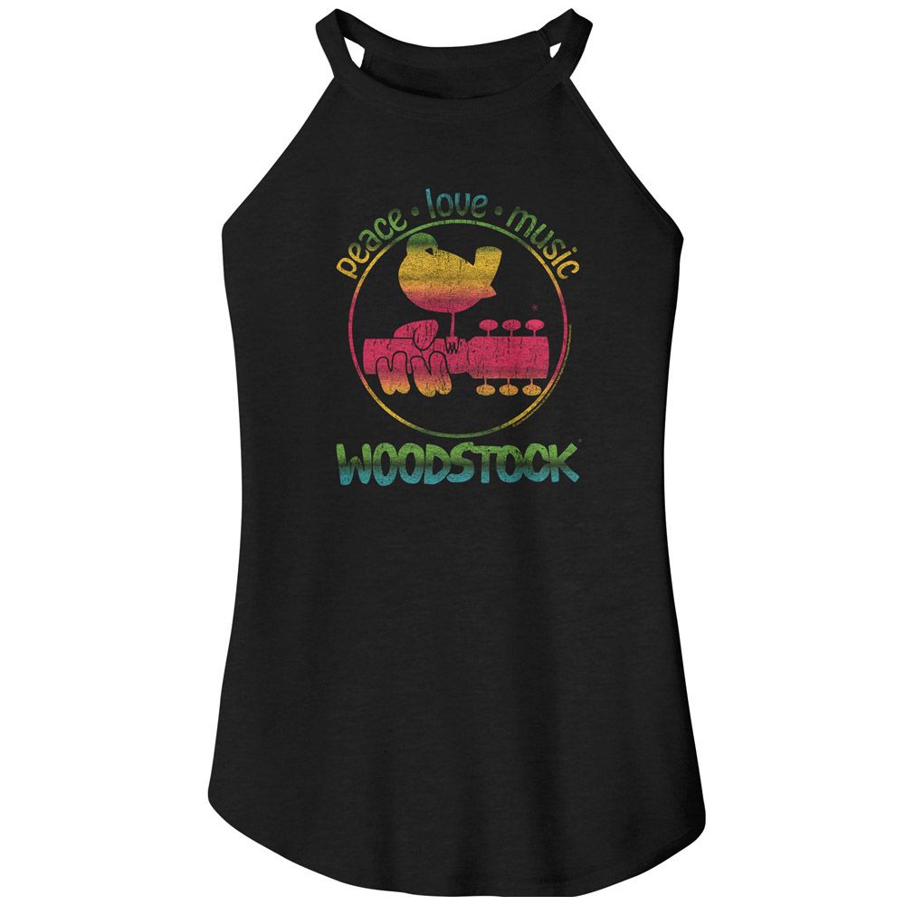 Woodstock Ladies Rocker Tank - Gradient