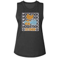 Woodstock Ladies Muscle Tank - Stacked Logo