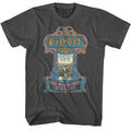 Smoke Woodstock t-shirt featuring a Nouveau Poster design