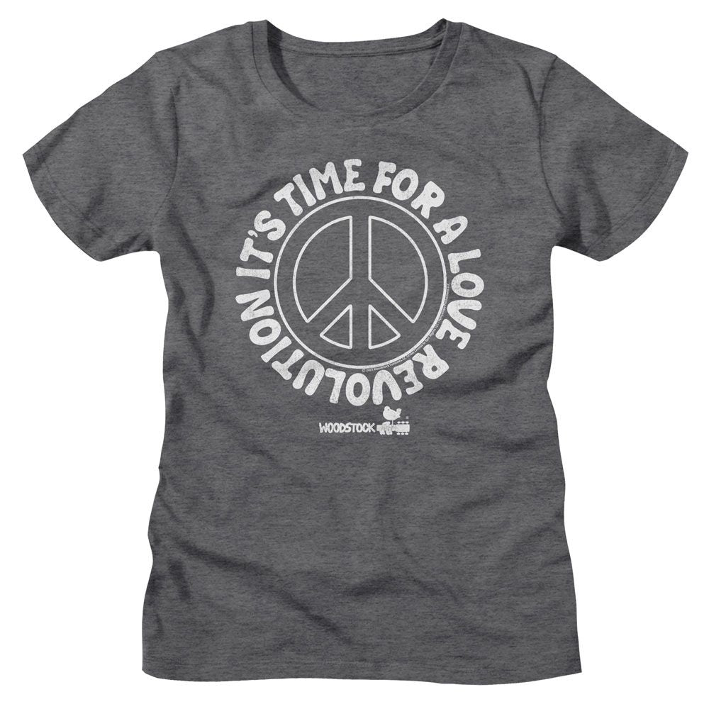 Woodstock Ladies T-Shirt - Love Revolution