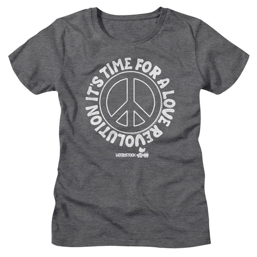 Woodstock Ladies T-Shirt - Love Revolution