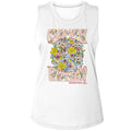 Woodstock Ladies Muscle Tank - Grow with the Flow