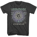 Smoke Woodstock t-shirt featuring a Sun and Moon Phases design