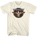 Natural Weezer t-shirt featuring a Eagle design
