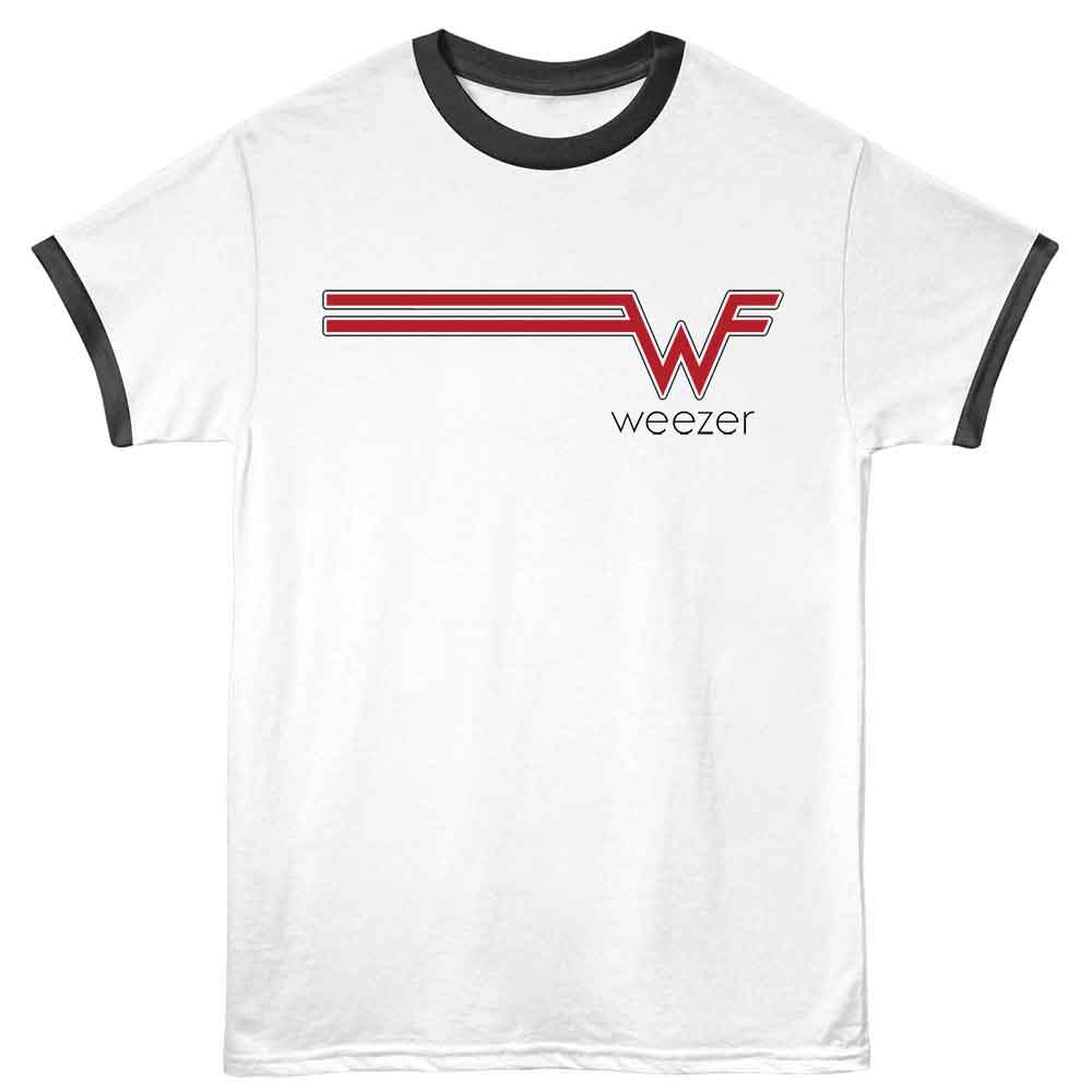 Weezer Ringer T-Shirt - W Streak