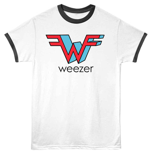 Weezer Ringer T-Shirt - 3D W