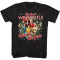 Black Weezer t-shirt featuring a Weezerful design