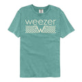Weezer Comfort Colors T-Shirt - Offwhite Checkers