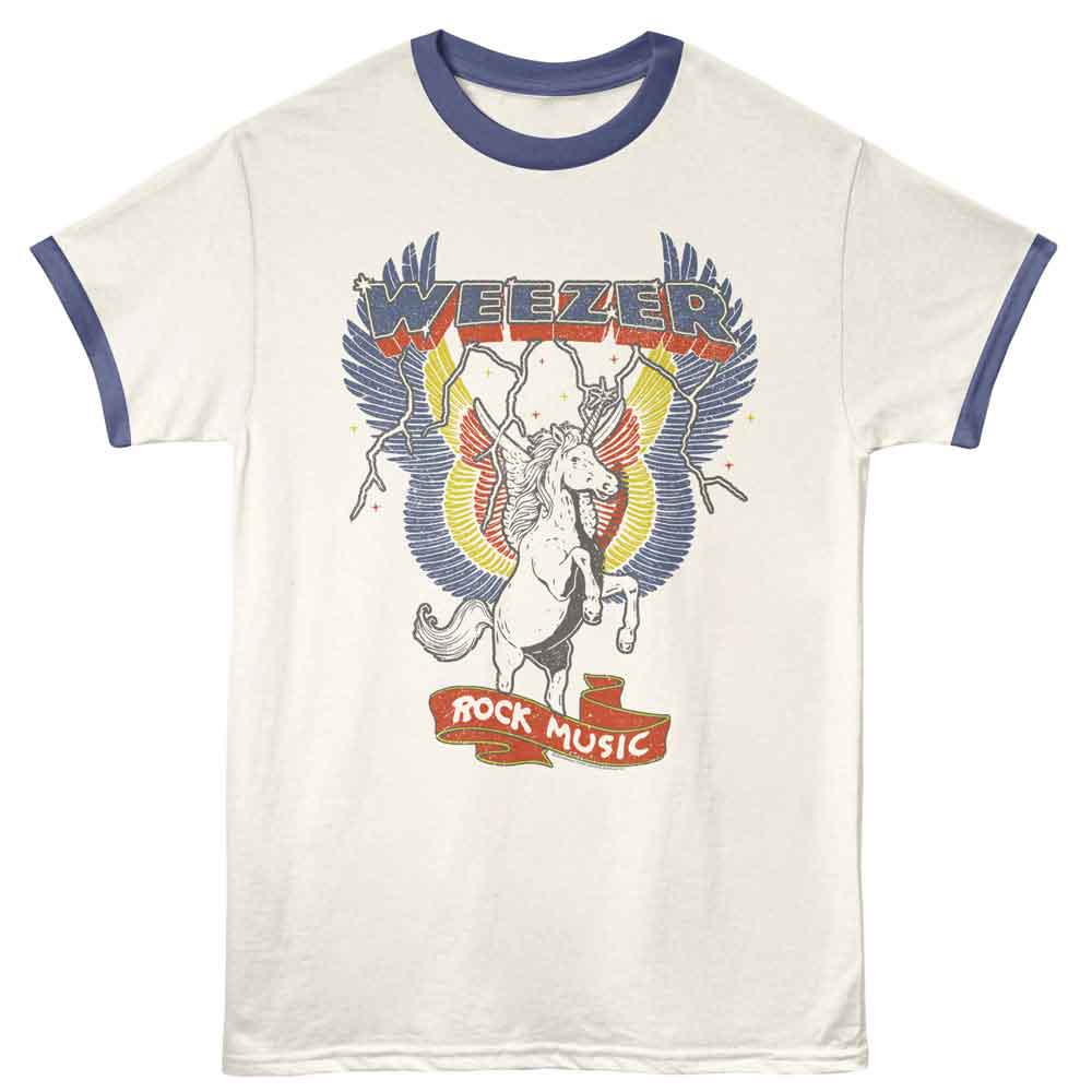 Weezer Ringer T-Shirt - Pegasus