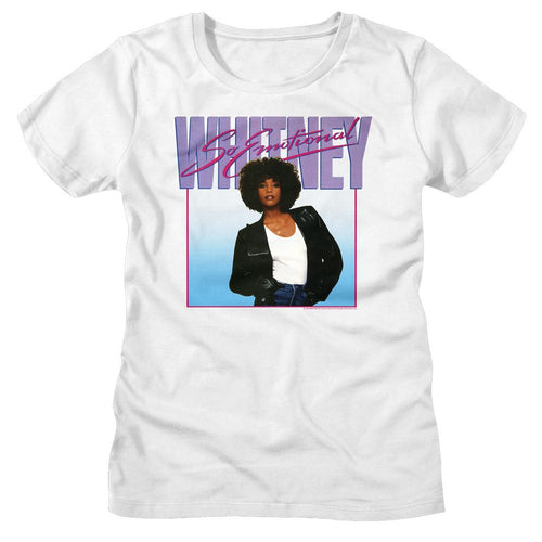 Whitney Houston Ladies T-Shirt - So Emotional