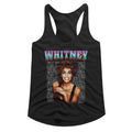 Whitney Houston Ladies Racerback - Every Woman Stacked