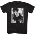 Black Whitney Houston t-shirt featuring a Signed Photo design
