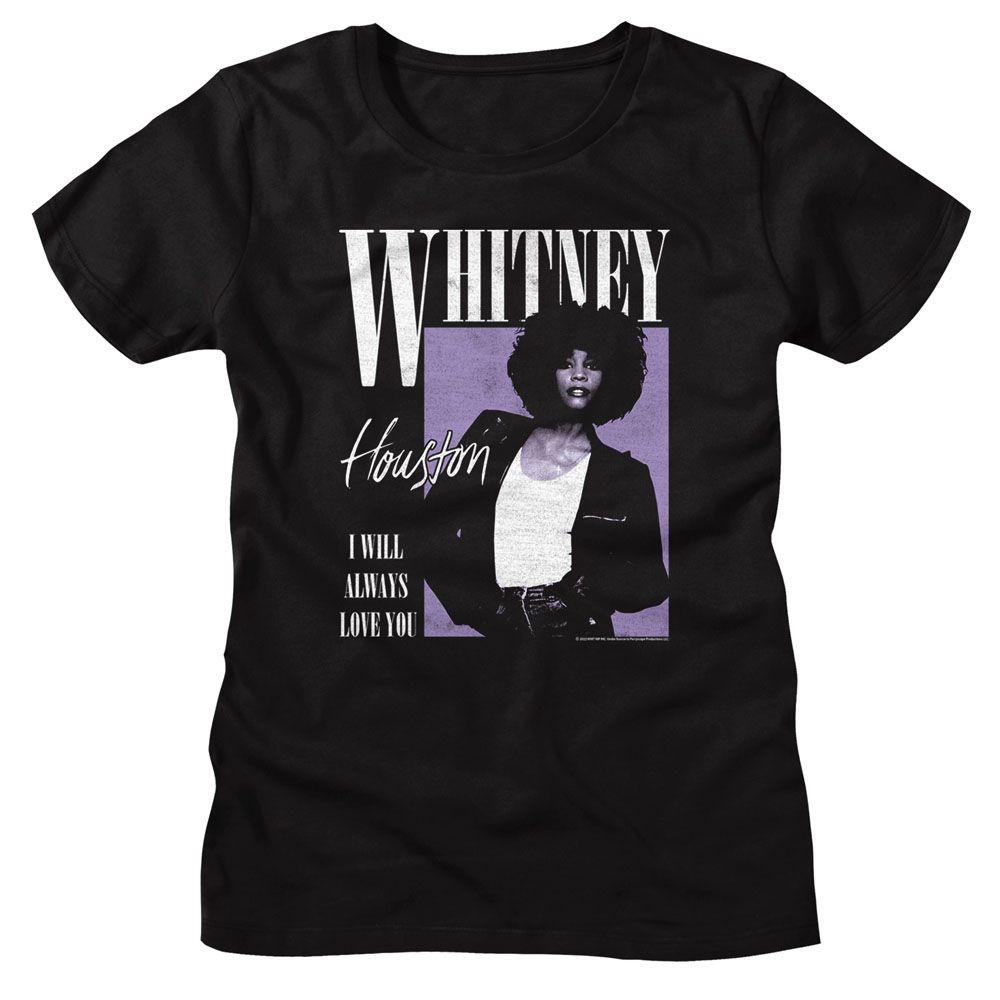Whitney Houston Ladies T-Shirt - Always Love You