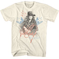Natural Whitney Houston t-shirt featuring a Americana design