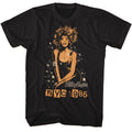 Black Whitney Houston t-shirt featuring a NYC 1985 design