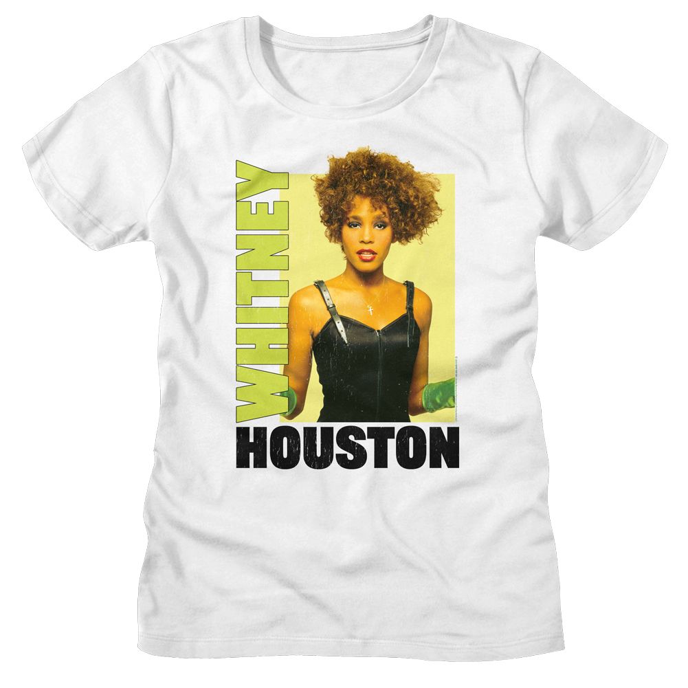 Whitney Houston Ladies T-Shirt - Gloves