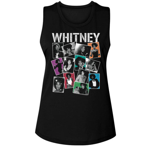 Whitney Houston Ladies Muscle Tank - Photos