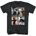 Heather Black Whitney Houston t-shirt featuring a Picture Blocks design